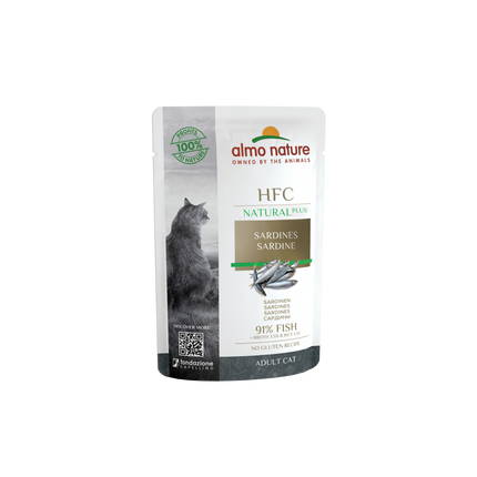 HFC Nassfutter Katze - Natural Plus - Beutel - 24 x 55g