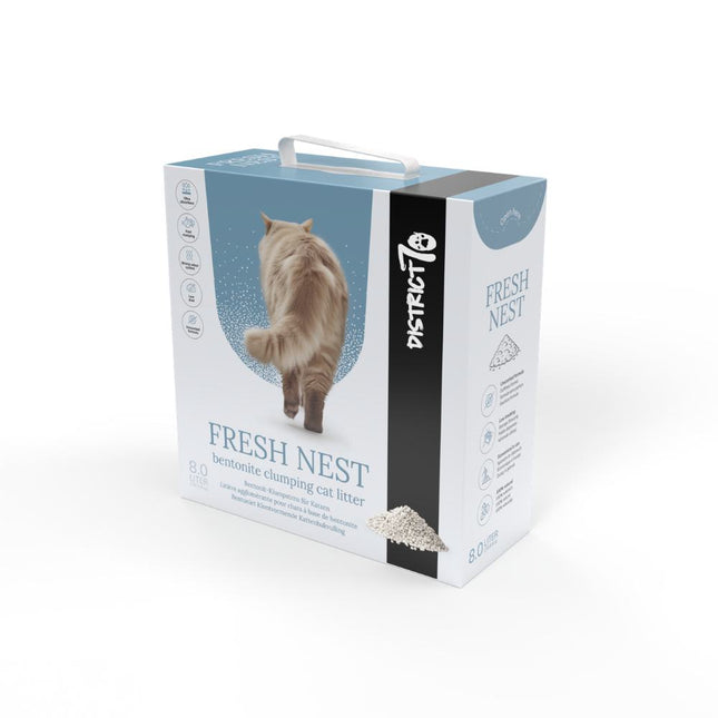 FRESH NEST - Klumpendes Katzenstreu 8 l