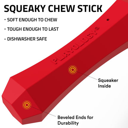 Squeaky Chew Stick